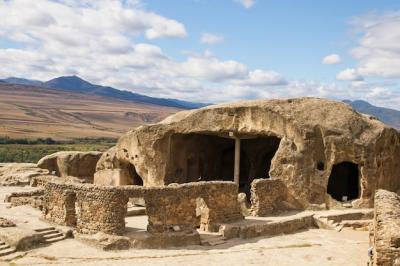 Famous Historic Uplistsikhe Rock-Hewn Town in Eastern Georgia – Free Download