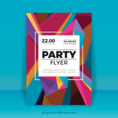 Party Flyer Template – Free Download