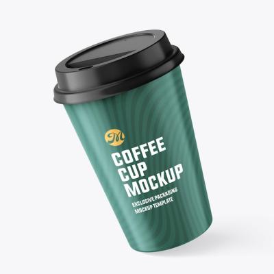 Take Away Paper Coffee Cup Mockup Design – Free Download