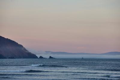 Breathtaking Sunset Over the Pacific Ocean Near Eureka, California – Free Stock Photo for Download