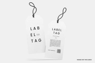 Apparel Label Tag Clothing Mockup – Free Stock Photo for Download