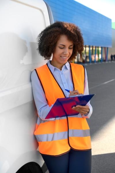 Smiling Woman Working – Free Stock Photo for Download