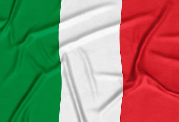 Realistic Italy Flag Background – Free Download