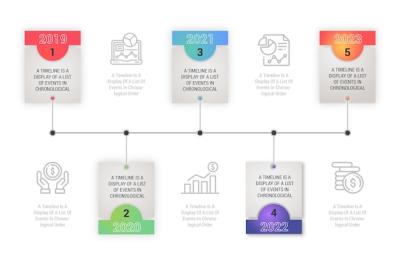 Professional Gradient Timeline Infographic – Free Download