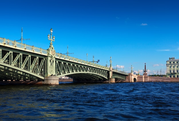 St. Petersburg Trinity Bridge: Stunning Free Stock Photo for Download