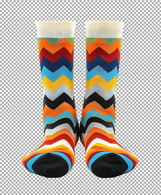 Colorful Socks PNG Isolated on Transparent Background – Free Download