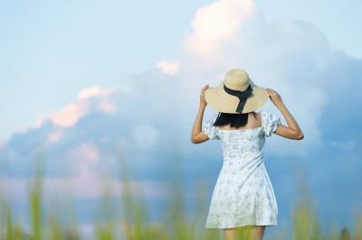 Beautiful Asian Woman in a Rice Field – Free Stock Photo for Download