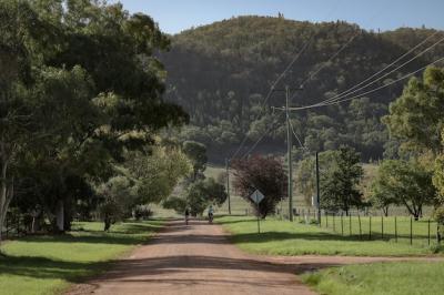 Children Riding Bikes on a Remote Country Lane – Free Stock Photo for Download