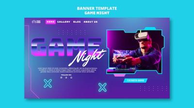 Game Night Template Design – Free Download