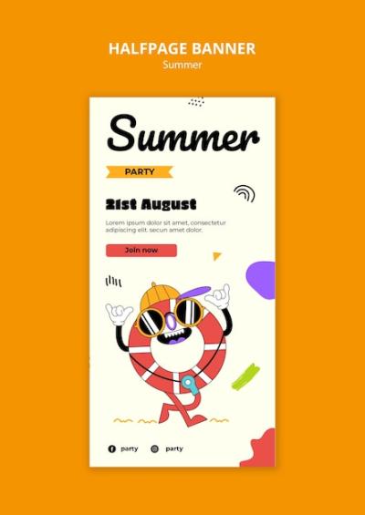 Summertime Adventure Template – Free Stock Photo Download