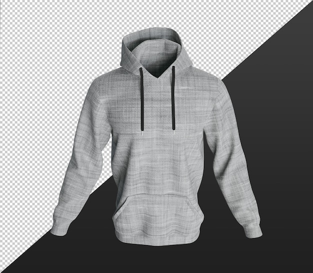 3D Hoodie T-Shirt Template Mockup – Free Download