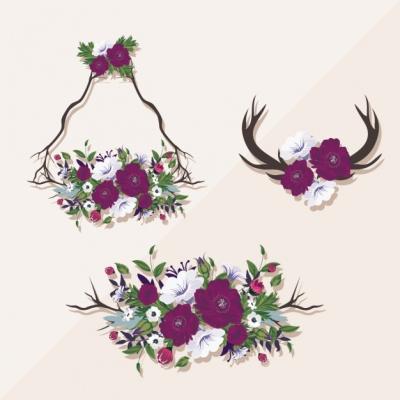 Pretty Floral Frames for Your Creative Projects – Free Download