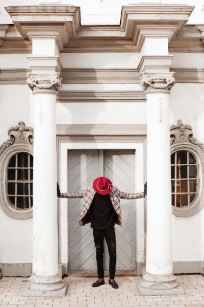 Stylish Young Male with Hat Posing Outdoors – Free Stock Photo for Download