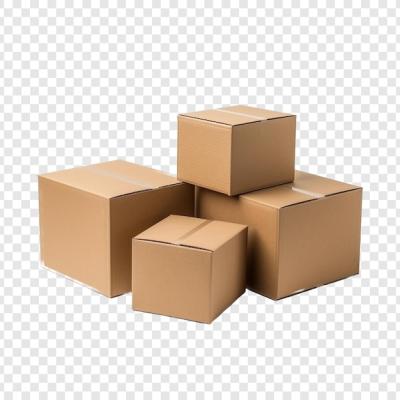 Isolated Cardboard Boxes on Transparent Background – Free Stock Photo for Download