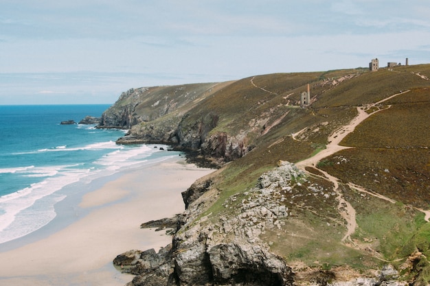 St. Agnes Heritage Coast, UK – Beautiful Free Stock Photo for Download