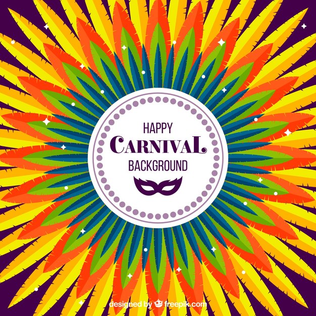 Flat Carnival Background for Vibrant Design Projects – Free Download