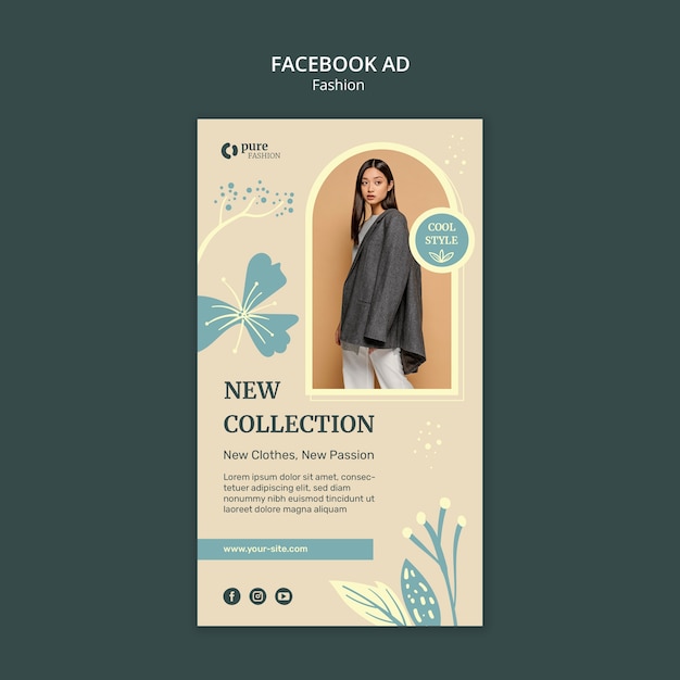 New Fashion Collection Template – Download Free Stock Photo