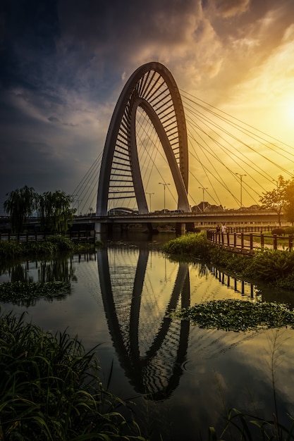 The Bridge with City – Free Stock Photo Download