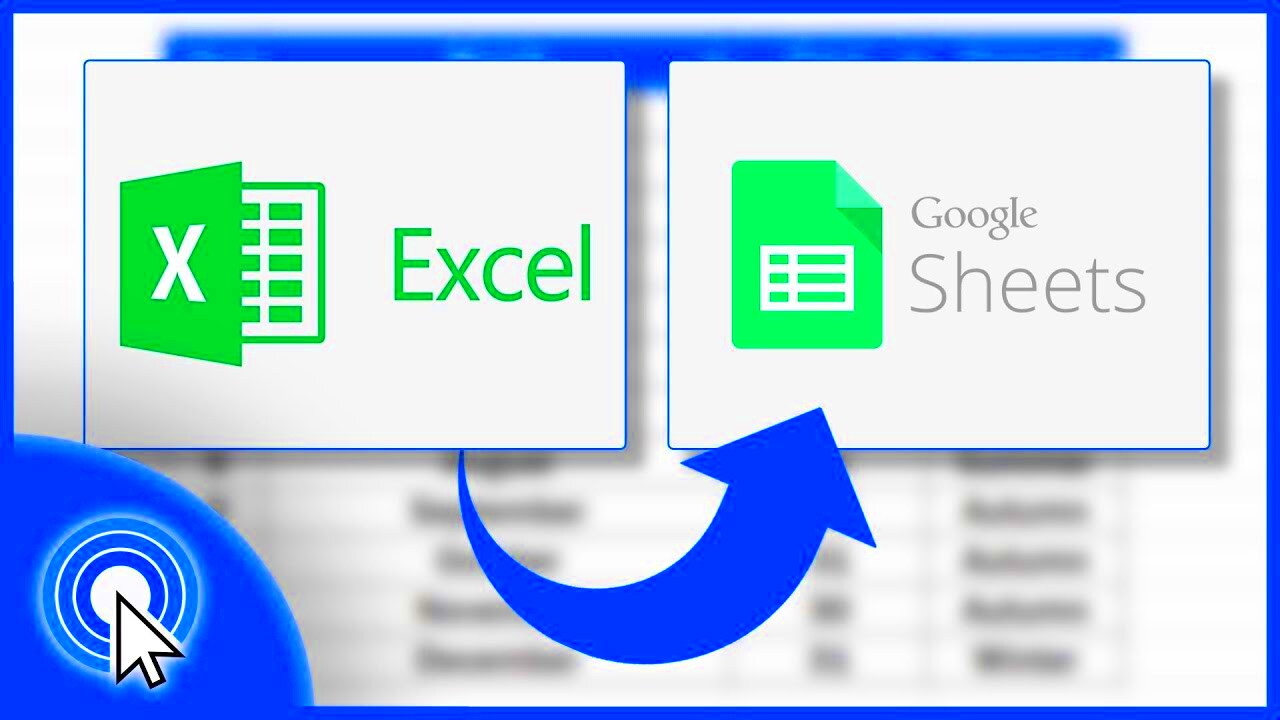 How to Convert Excel to Google Sheets Quick and Easy  YouTube