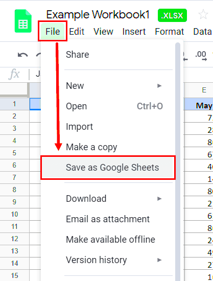 How To Convert Excel to Google Sheets StepbyStep  SSP