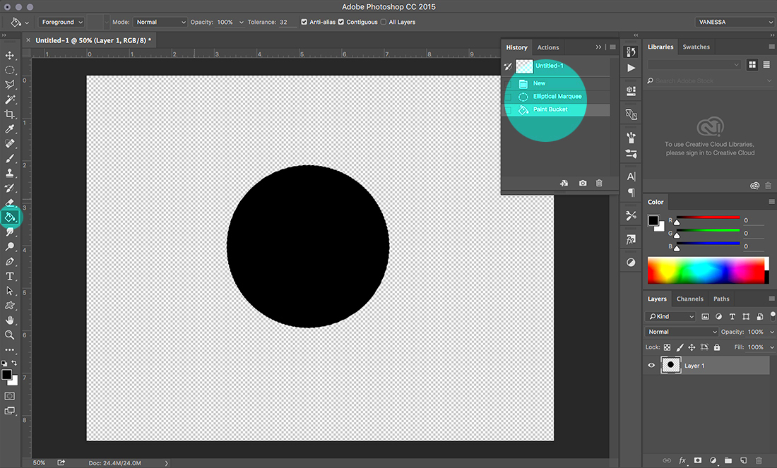 How to Create a Circle Photo Using Photoshop Clipping Masks