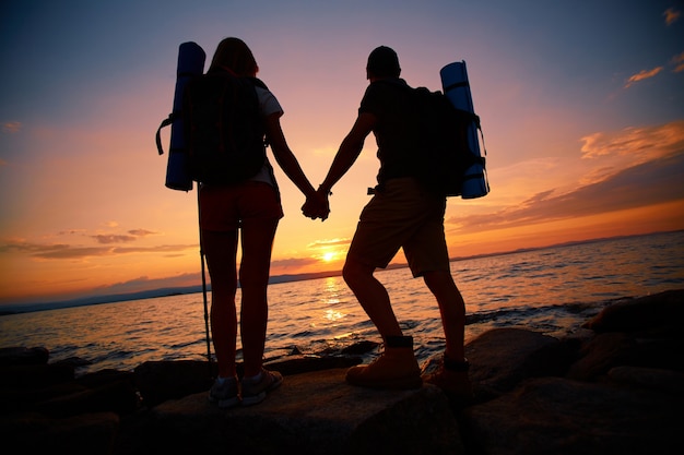 Couple Enjoying Skyline – Free Stock Photo, Download for Free