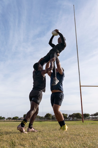 Rugby Action Shots of Male Athletes | Free Download