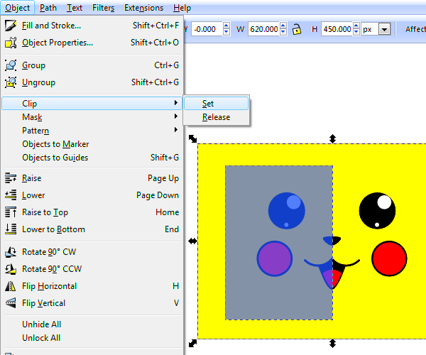 How to Crop in Inkscape  GoInkscape