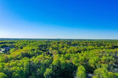 Aerial Shot of Greensboro, North Carolina on a Clear Spring Day – Free Download