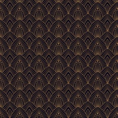 Art Deco Pattern in Flat Design – Free Download