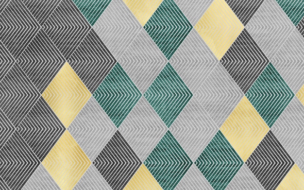 Geometric Combination Pattern in Modern Simple Style – Free Download