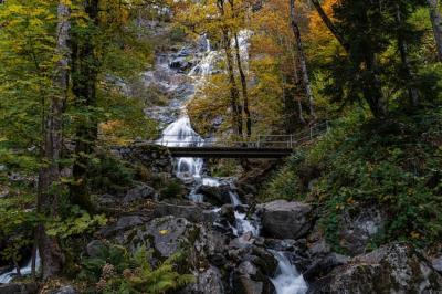 Picturesque Waterfall Todtnau in the Black Forest, Germany – Free Download