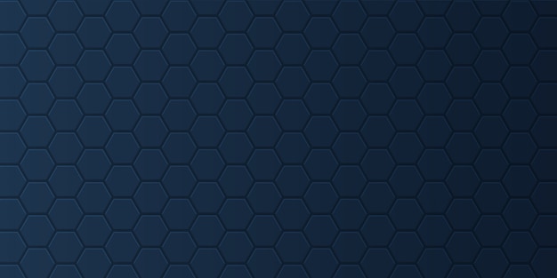 Hexagonal Pattern Banner – Free Download