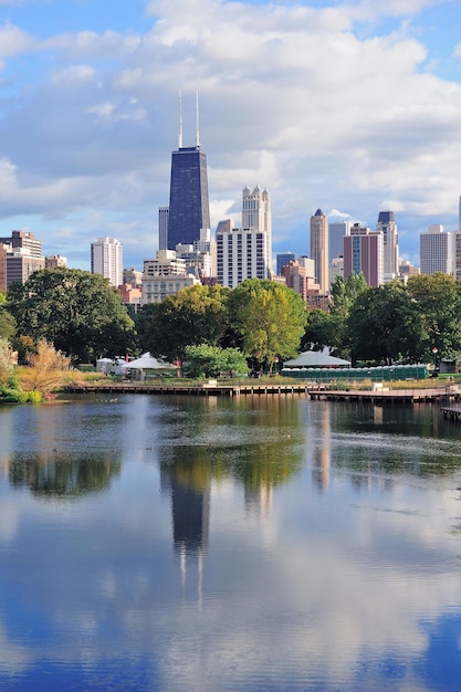 Stunning Chicago Skyline – Free Download, Free Stock Photo