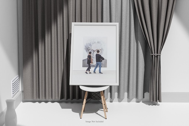 A1 Frame Mockup – Free Stock Photo for Download