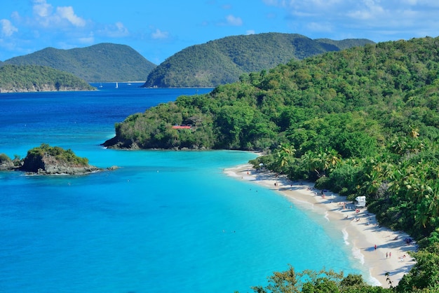 Colorful Beach in St John, Virgin Island – Free to Download