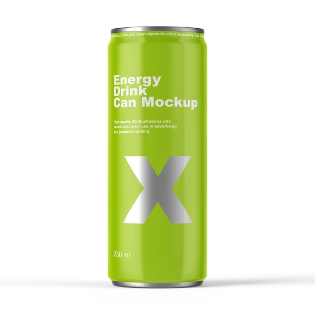 250 ml Can Mockup – Free Download | Free Stock Photo