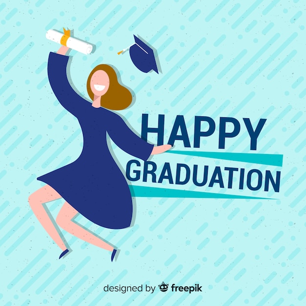 Happy Student Graduating – Free Stock Photo for Download