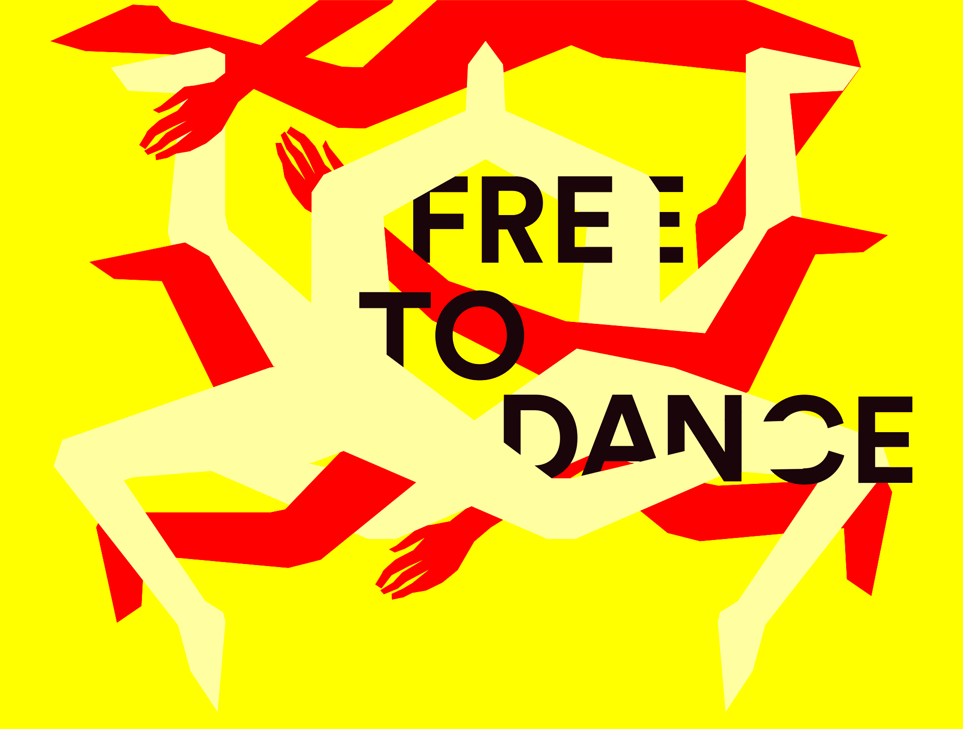 Free to Dance  Visual Identity for a dance contest  Behance