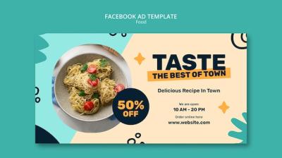 Food Template Design – Free Download for High-Quality PSD Templates