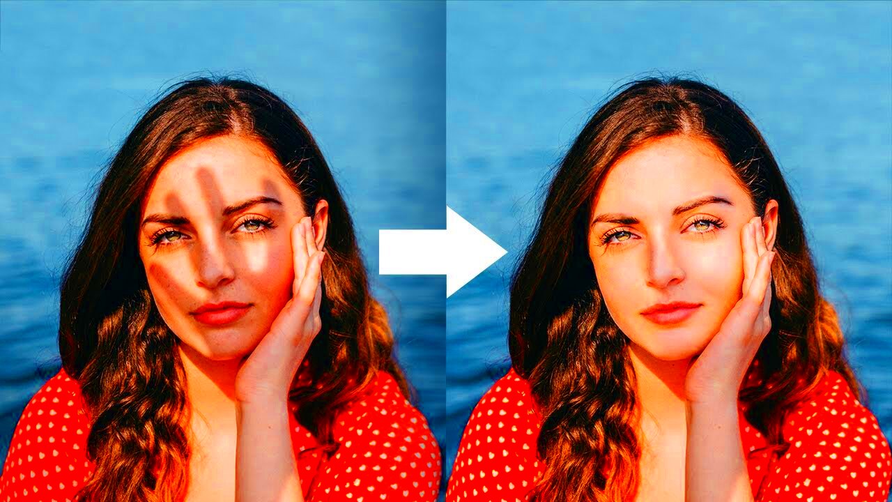 MAGICALLY Remove Shadows in Photoshop  YouTube