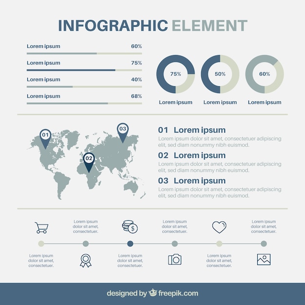 Infographic Elements Collection – Free Stock Photos for Download