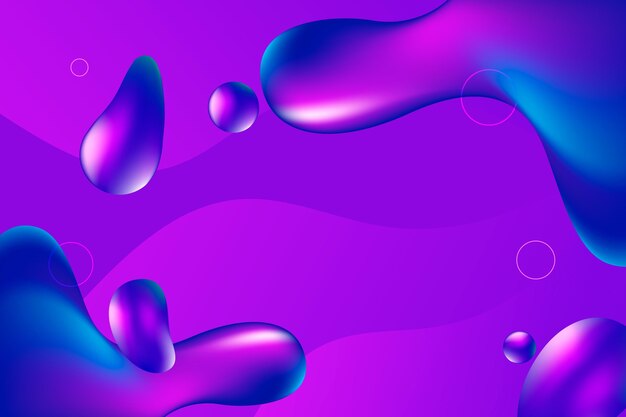 Gradient Liquid Abstract Background – Free Download