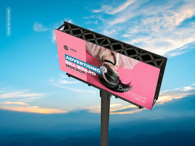 Outdoor Billboard Banner Mockup – Free Download