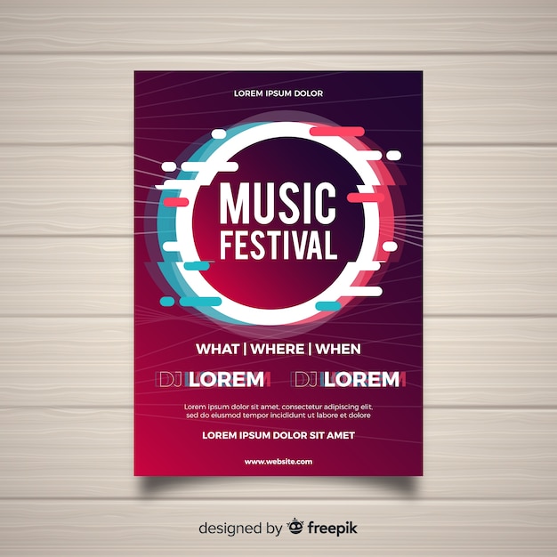 Music Festival Poster Templates for Free Download