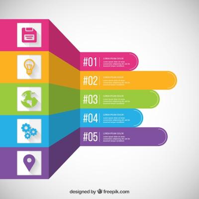 Colored Infographic Banners for Your Projects – Free Download