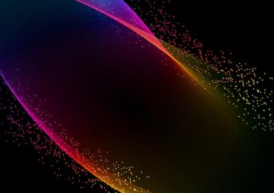 Rainbow-Colored Flowing Lines Design Abstract Background – Free Download