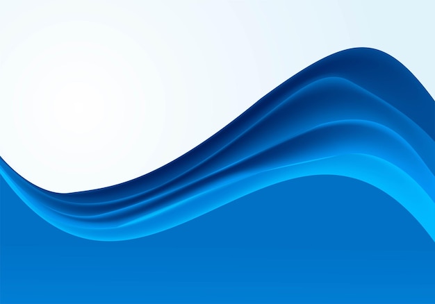 Elegant Sea Blue Wave Background for World Ocean Day – Free Download