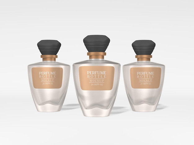 Luxury Perfume Spray Bottle Branding Mockup – Free to Download