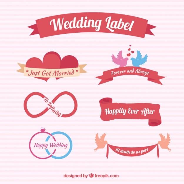 Wedding Labels Designs – Free Download for Stunning Vector Templates